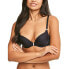 Chantelle Women's Absolute Invisible Smooth Push-Up Bra, Black, 34E (34DD)