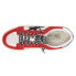 Фото #4 товара Vintage Havana Reflex Metallic Lace Up Womens Red, White Sneakers Casual Shoes