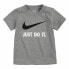 Фото #1 товара Футболка детская с коротким рукавом Nike Swoosh Jdi Ss Серый