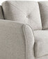 Фото #5 товара 78.7" W Polyester Harvard Sofa with Curved Arms