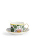 Waterlily Teacup and Saucer Set, 2 Piece