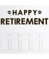 Фото #1 товара Happy Retirement Peel and Stick Large Banner Wall Decals Happy Retirement