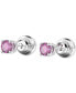 ფოტო #7 პროდუქტის Faceted Color Crystal Small Stud Earrings