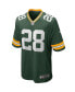 Фото #4 товара Men's AJ Dillon Green Green Bay Packers Game Player Jersey