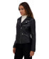 Фото #7 товара Salla Smooth Asymmetrical Lamb Women's Leather Moto Jacket