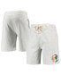 Фото #2 товара Men's Oatmeal Chicago Cubs Mainstream Logo Terry Tri-Blend Shorts