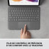 Tastaturhlle fr iPad - 4. Generation - LOGITECH - FOLIO TOUCH IPAD AIR - Grau