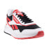 Фото #2 товара Reebok Classic Leather Legacy AZ Men's Shoes Core Black-White-Vector Red GX5306