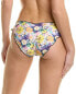 Фото #2 товара Shoshanna Lettuce String Bikini Bottom Women's Yellow Xs