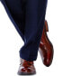 ფოტო #7 პროდუქტის Men's ECLO Stria Classic Fit Pleated Hidden Expandable Waistband Dress Pants