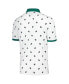 Men's White New York Jets Bryce Pique Polo Shirt