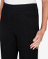 ფოტო #4 პროდუქტის Petite Mid-Rise Pull On Straight Leg Denim Pants, Petite & Petite Short