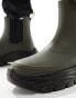 ASOS DESIGN wellington boots in khaki