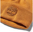 Фото #2 товара Мужская шапка коричневая трикотажная Timberland Mens Newington Embroidered Beanie