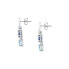Modern earrings with cubic zirconia Colori SAVY24