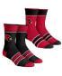ფოტო #1 პროდუქტის Men's and Women's Socks Arizona Cardinals Multi-Stripe 2-Pack Team Crew Sock Set