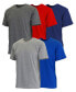 ფოტო #1 პროდუქტის Men's Short Sleeve Crew Neck Tee-5 Pack