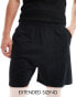 ASOS DESIGN jersey lounge short in black