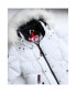 Фото #2 товара Women's Faux Fur Trim Insulated Puffer Jacket