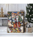 Фото #1 товара Vintage-Like Gift Giver Santa by G. DeBrekht Handcrafted Wall and Home Decor
