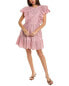 Фото #1 товара Sea Ny Vienne Eyelet Tunic Mini Dress Women's