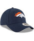 Men's Navy Denver Broncos The League 9FORTY Adjustable Hat