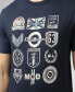 ფოტო #3 პროდუქტის Men's Scooter Clubs Short Sleeve T-shirt