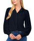 Фото #1 товара Women's Stand-Collar Long-Sleeve Blouse