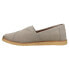 Фото #3 товара TOMS Alpargata Crepe Slip On Womens Grey Flats Casual 10010935T