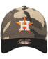 Men's Houston Astros Camo Crown A-Frame 9FORTY Adjustable Hat