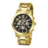 Фото #2 товара Guess Herren Chronograph Parker gold, schwarz GW0627G2