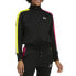 Фото #1 товара Puma Iconic T7 Crop FullZip Jacket Womens Black Casual Athletic Outerwear 531623