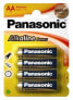 Фото #2 товара Panasonic 1x4 LR6APB - Single-use battery - Alkaline - 1.5 V - Blue,Gold - 14.5 mm - 14.5 mm