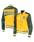 Фото #1 товара Куртка-свитшот Starter женская "Легенда" Oakland Athletics Золотая