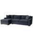 Фото #1 товара Marristin 121" 2-Pc. Fabric Chaise Sectional, Created for Macy's