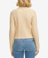 Фото #2 товара Women's Mock-Neck Long-Sleeve Ribbed Sweater