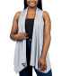 ფოტო #1 პროდუქტის Plus Size Asymmetric Open Front Cardigan Sweater