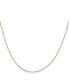 Фото #1 товара Diamond2Deal 18k Yellow Gold 16" Box with Spring Ring Clasp Chain Necklace