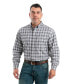 ფოტო #1 პროდუქტის Men's Foreman Flex Long Sleeve Button Down Shirt