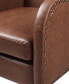 Фото #7 товара Ferguson 28" Faux Leather Accent Chair