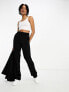 Vero Moda Tall tailored cigarette trouser co-ord in black