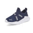 Фото #3 товара Puma Wired Run Flash Slip On Toddler Boys Blue Sneakers Casual Shoes 38199505