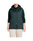 Plus Size FeatherFree Insulated Hooded Vest