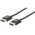 MANHATTAN 900204772 HDMI Cable With Adapter hdmi 2.1 cable 1.8 m - фото #1