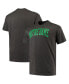 Фото #1 товара Men's Heathered Charcoal Notre Dame Fighting Irish Big and Tall Arch Team Logo T-shirt