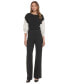 Women's Soft Ponte Knit High Rise Pull-On Pants