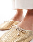 Фото #4 товара ASOS DESIGN Lucia mule in natural raffia