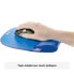 Fellowes 9114120 - Blue - Monochromatic - Gel - Plastic - Wrist rest