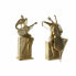 Фото #1 товара Статуэтка декоративная DKD Home Decor Музыкальная Золотая (2 шт) 31 x 18 x 45 см