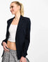 Фото #2 товара Mango slim fit blazer in navy